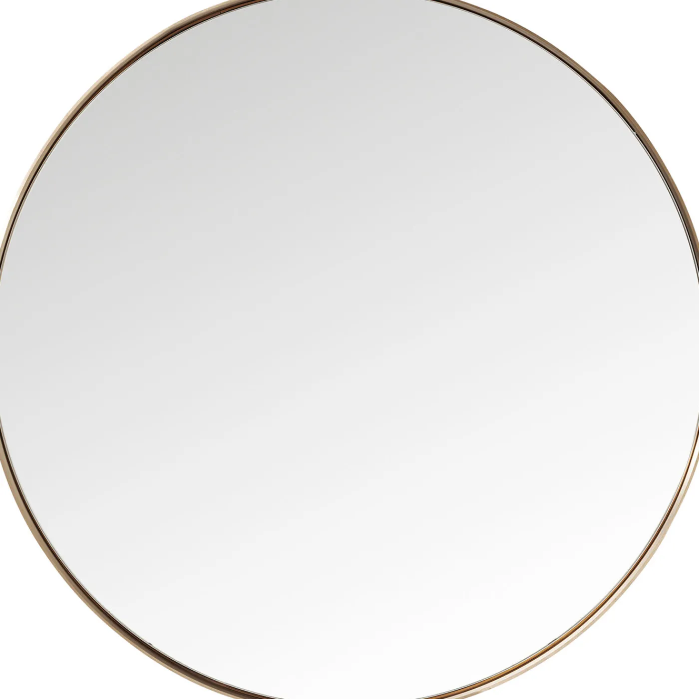 KARE Design Miroir Curve Rond Cuivre O100Cm