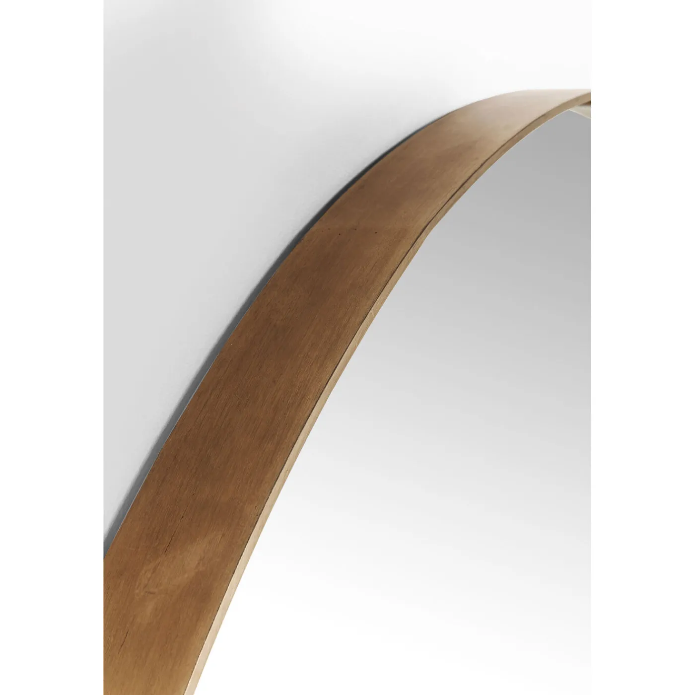 KARE Design Miroir Curve Rond Cuivre O100Cm