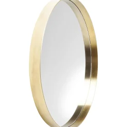 KARE Design Miroir Curve Rond Laiton O60Cm
