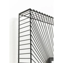 KARE Design Miroir Dimension Carre Noir 91X91Cm