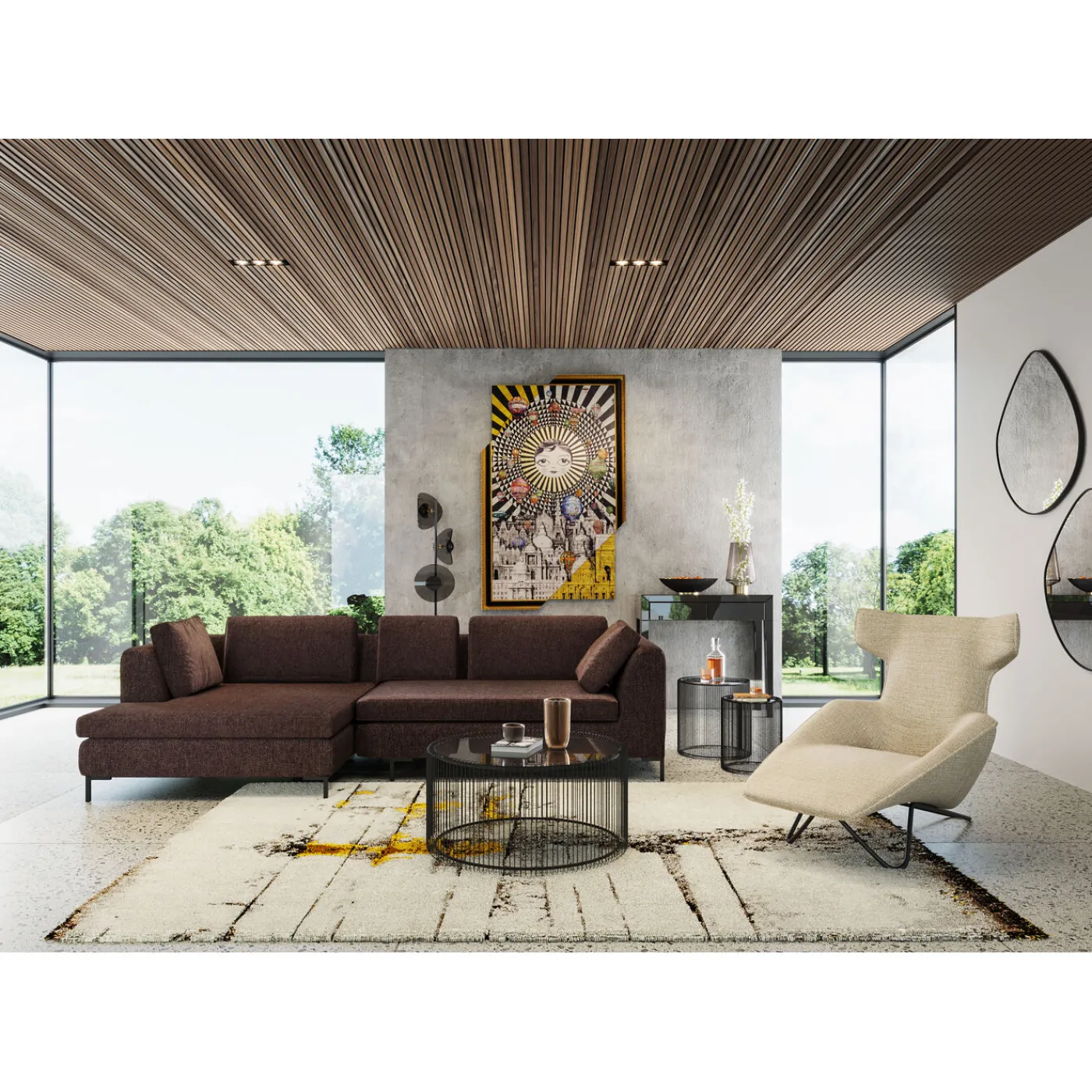 KARE Design Miroir Goteborg 90X93Cm