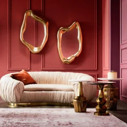 KARE Design Miroir Hologram Dore 117X68Cm