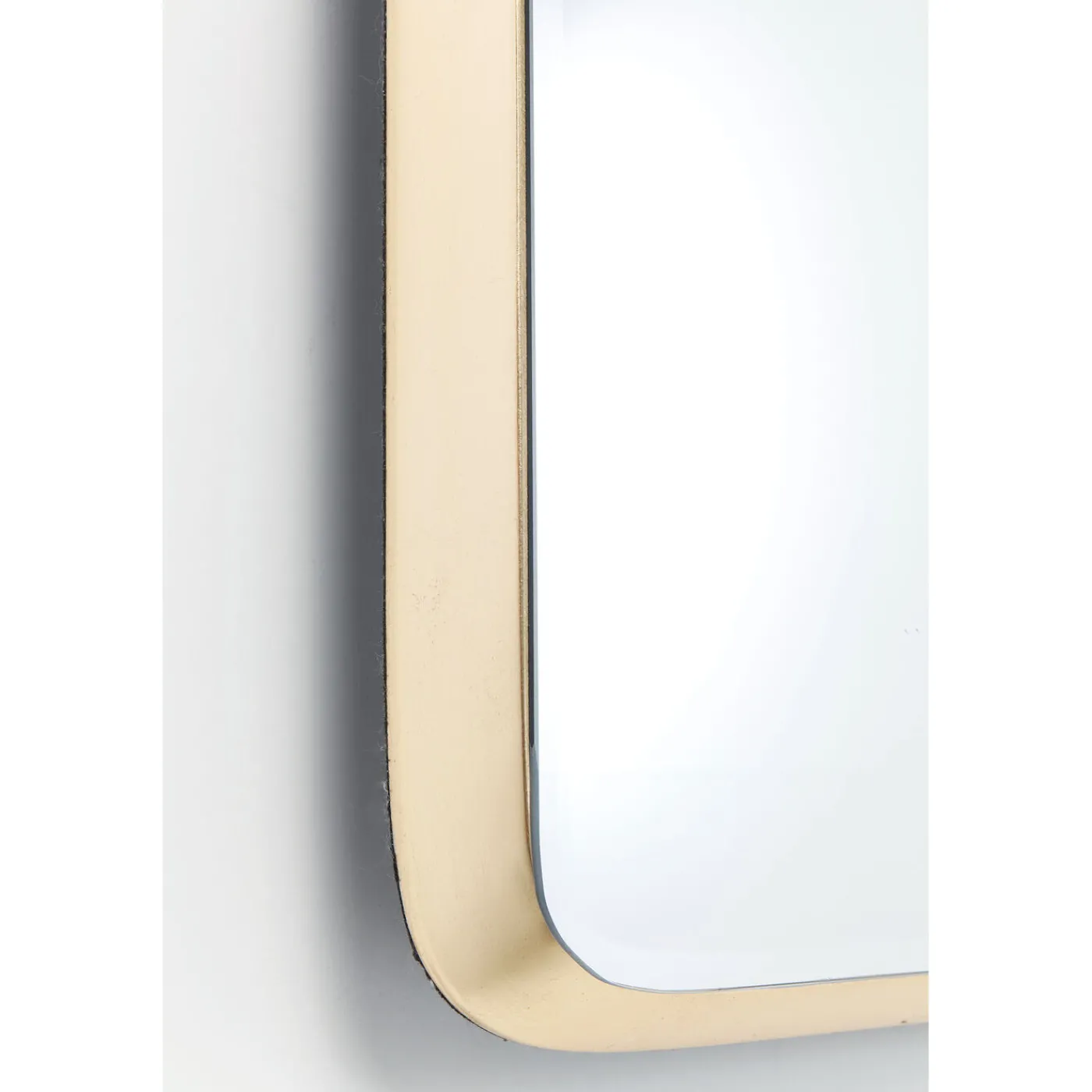 KARE Design Miroir Jetset Carre Dore 94X64Cm