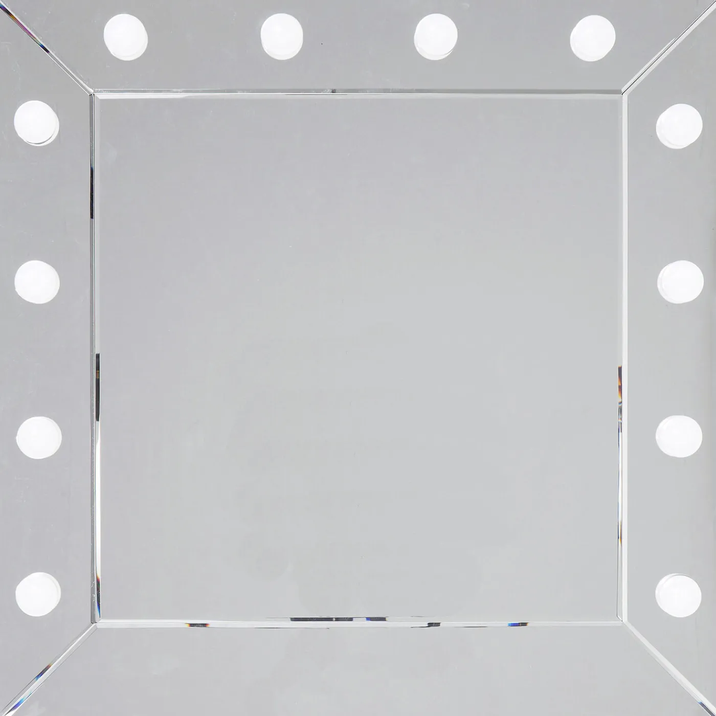 KARE Design Miroir Make Up Carre 81X81Cm