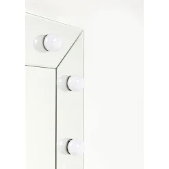 KARE Design Miroir Make Up Carre 81X81Cm