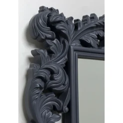KARE Design Miroir Mural Baroque Valentina Gris 100X190Cm