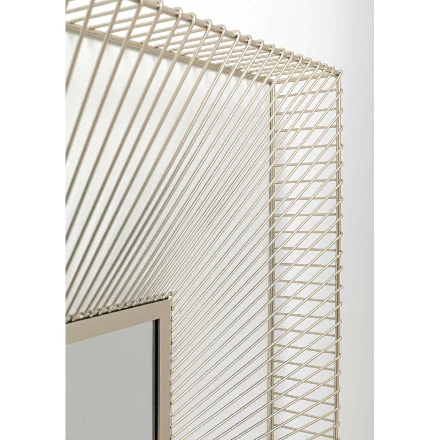 KARE Design Miroir Mural Dimension Champagne 91X91