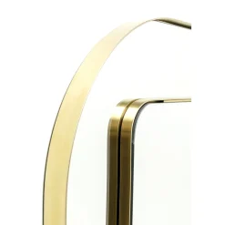 KARE Design Miroir Mural Double Row 80X80Cm