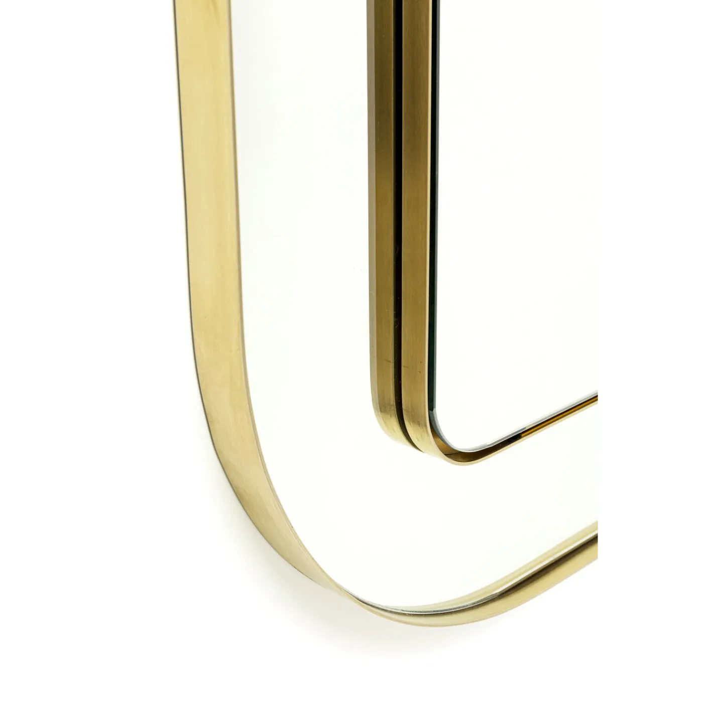 KARE Design Miroir Mural Double Row 80X80Cm