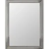 KARE Design Miroir Mural Frame Eve Argente 74X99Cm