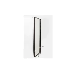 KARE Design Miroir Ombra Mo Soft Noir 80X200Cm