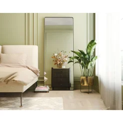 KARE Design Miroir Ombra Soft Noir 200X80Cm