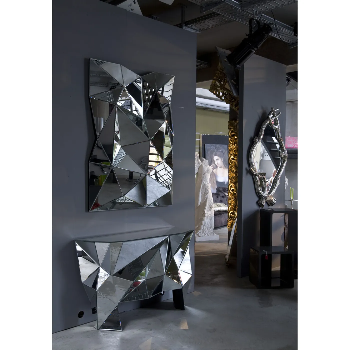 KARE Design Miroir Prisma 140X105Cm