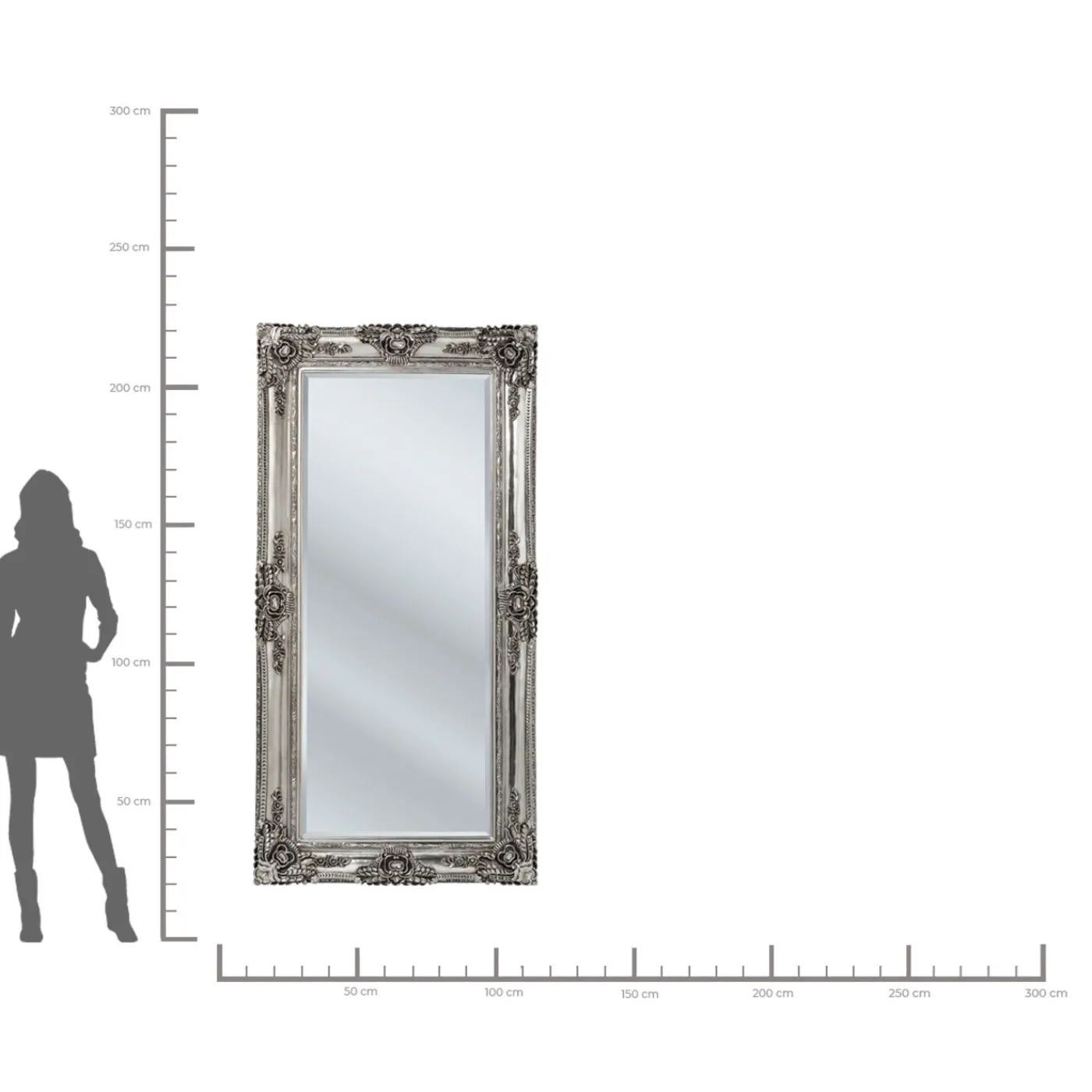 KARE Design Miroir Royal Residence 203X104Cm