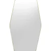 KARE Design Miroir Shape Hexagon Laiton 64X95Cm