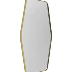 KARE Design Miroir Shape Hexagon Laiton 64X95Cm