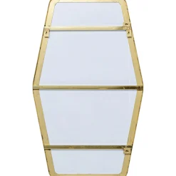 KARE Design Miroir Shape Hexagon Laiton 64X95Cm