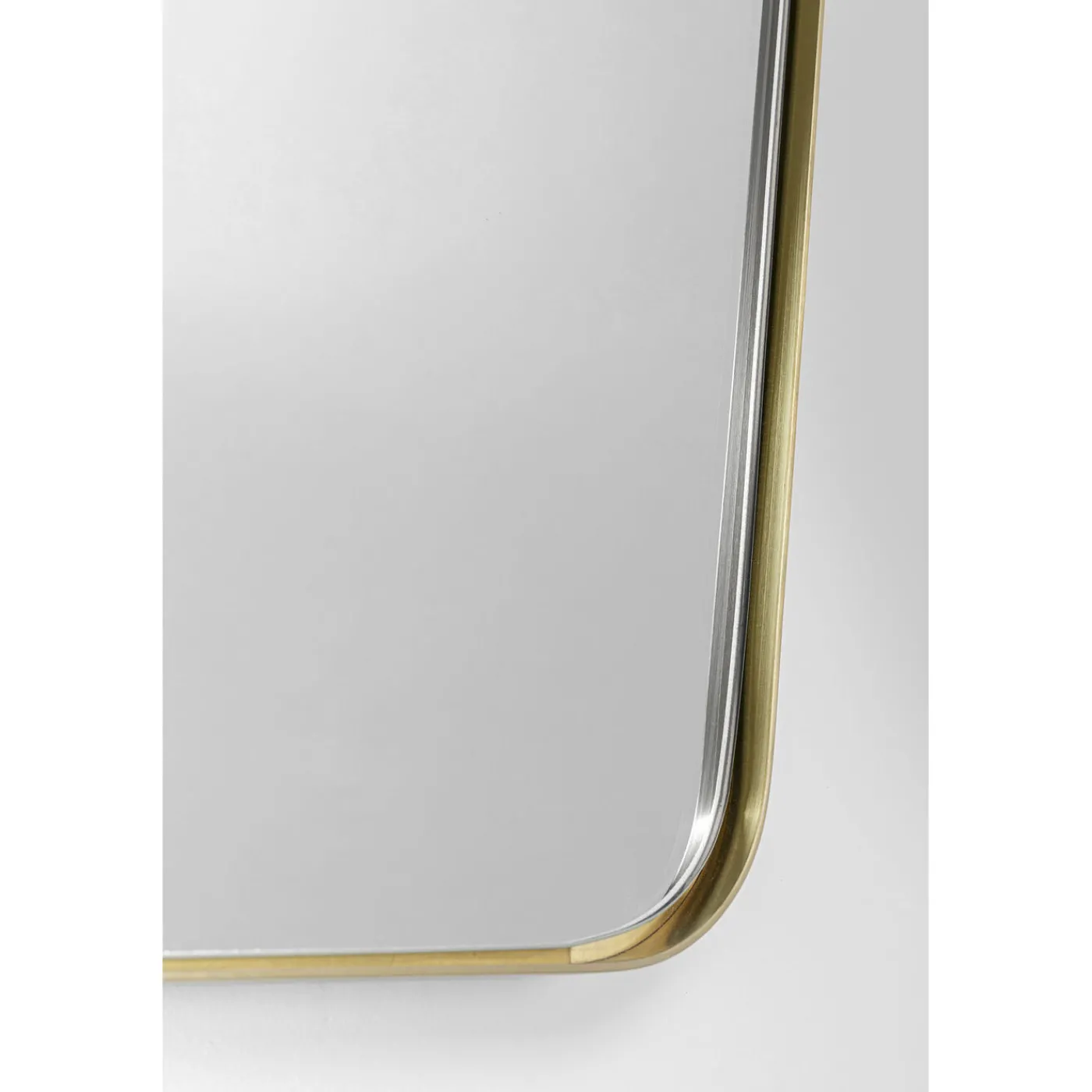 KARE Design Miroir Shape Hexagon Laiton 64X95Cm