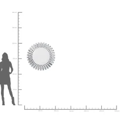 KARE Design Miroir Sprocket O92Cm