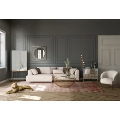 KARE Design Miroir Stanford Frame Round Gold O90Cm