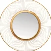 KARE Design Miroir Sun Storm Gold O93Cm