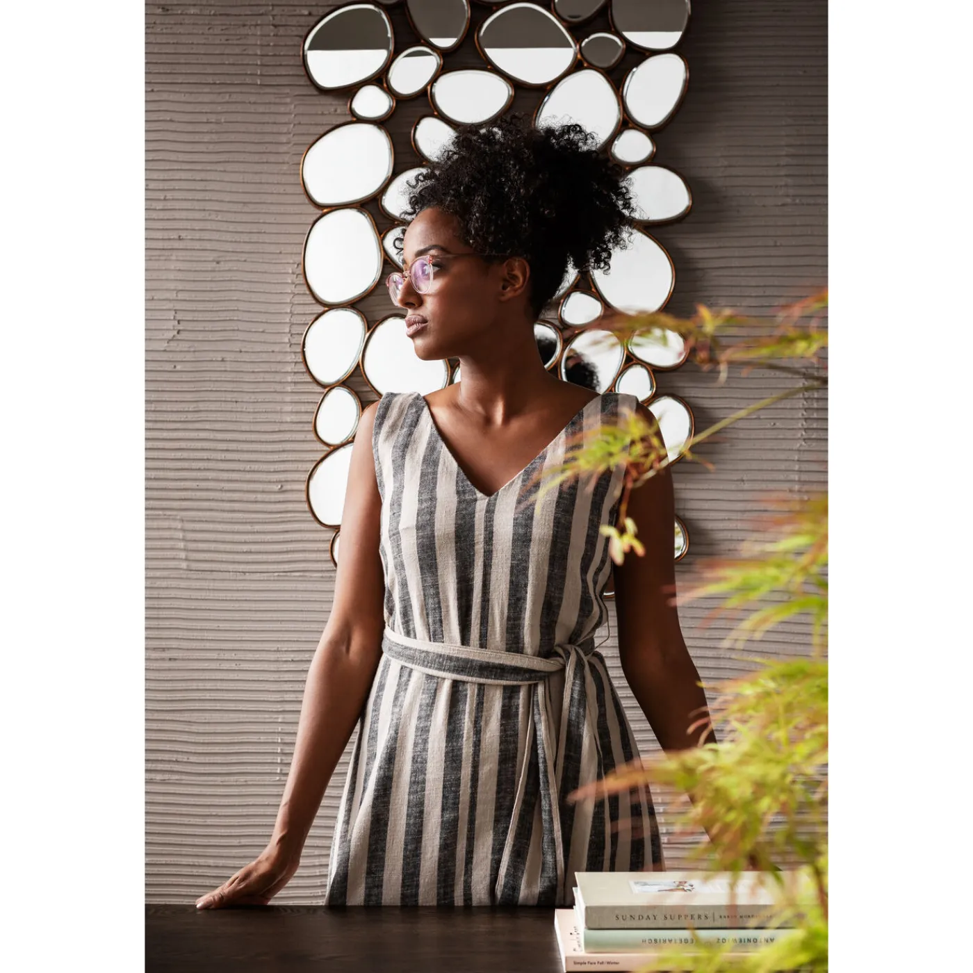 KARE Design Miroir Water Drops 135X78Cm