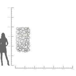 KARE Design Miroir Water Drops 135X78Cm