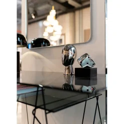 KARE Design Objet Décoratif Abstract Face Argente 22Cm