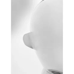 KARE Design Objet Décoratif Abstract Face Argente 22Cm