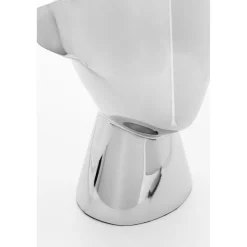 KARE Design Objet Décoratif Abstract Face Argente 22Cm