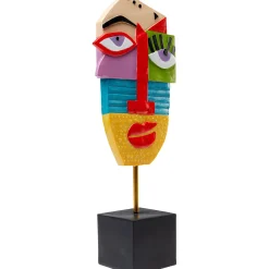 KARE Design Objet Décoratif Abstract Face Multicolour 52