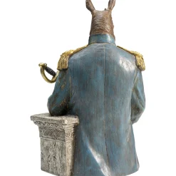 KARE Design Objet Décoratif Angry Sir Rhino 37Cm