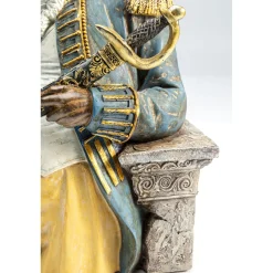 KARE Design Objet Décoratif Angry Sir Rhino 37Cm