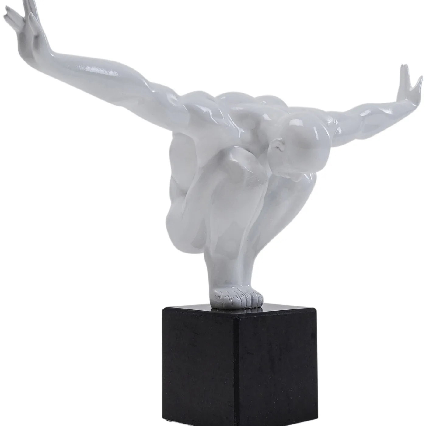 KARE Design Objet Décoratif Athlete Blanc Pm