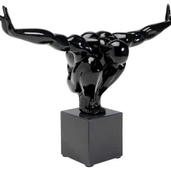 KARE Design Objet Décoratif Athlete Noir Pm 43Cm