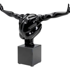 KARE Design Objet Décoratif Athlete Noir Pm 43Cm