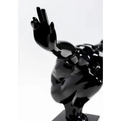 KARE Design Objet Décoratif Athlete Noir Pm 43Cm