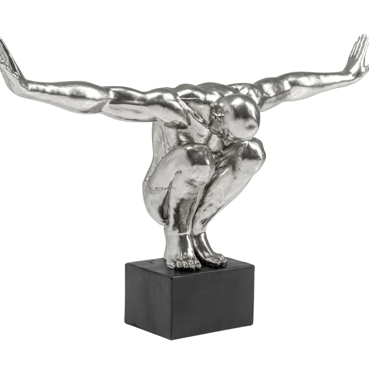 KARE Design Objet Décoratif Athlete Xl Argente