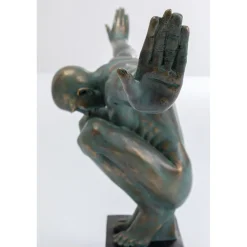 KARE Design Objet Décoratif Athlete Xl Antique Vert 100Cm