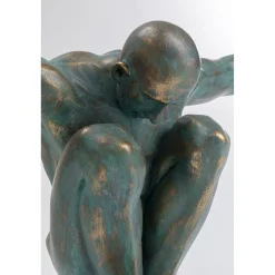 KARE Design Objet Décoratif Athlete Xl Antique Vert 100Cm