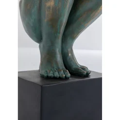 KARE Design Objet Décoratif Athlete Xl Antique Vert 100Cm
