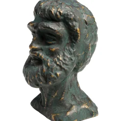 KARE Design Objet Décoratif Bearded Man Gris 11Cm