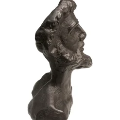 KARE Design Objet Décoratif Bearded Man Anthracite 11Cm