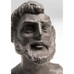 KARE Design Objet Décoratif Bearded Man Anthracite 11Cm