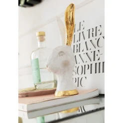 KARE Design Objet Décoratif Bunny Dore 30Cm