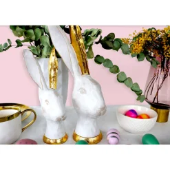 KARE Design Objet Décoratif Bunny Dore 30Cm