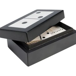 KARE Design Objet Décoratif Domino Noir/Blanc 14X5Cm