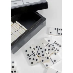KARE Design Objet Décoratif Domino Noir/Blanc 14X5Cm