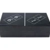 KARE Design Objet Décoratif Domino Noir 24X7Cm