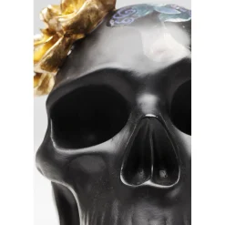 KARE Design Objet Décoratif Flower Skull 22Cm